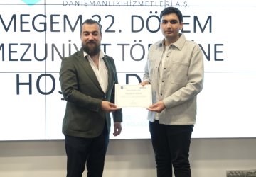 MEGEM 32. DÖNEM MEZUNLARINI VERDİ.