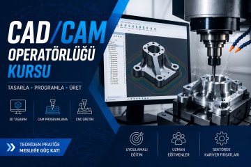 Bilgisayar Destekli Tasarım ve İmalat (CAD/CAM) Operatörlüğü